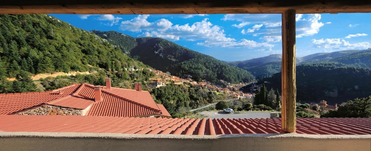 Pritanio Hotel Polidhroson Bagian luar foto